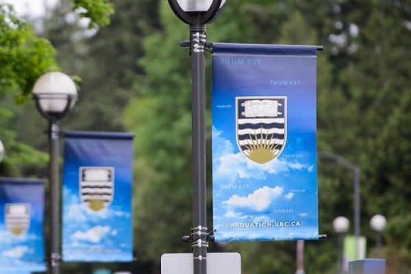 Lampost signage- Grad