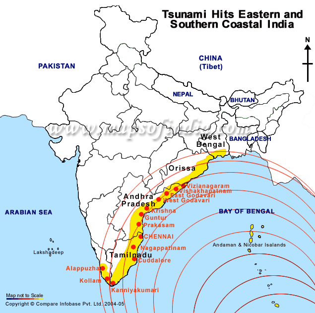 tsunami 2004 map