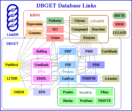 DBGet Database Links