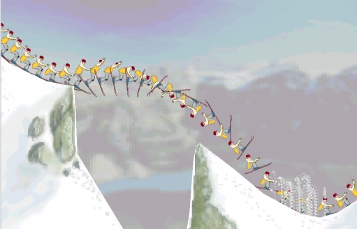 restaurant verdediging Echt Ski Stunt Simulator